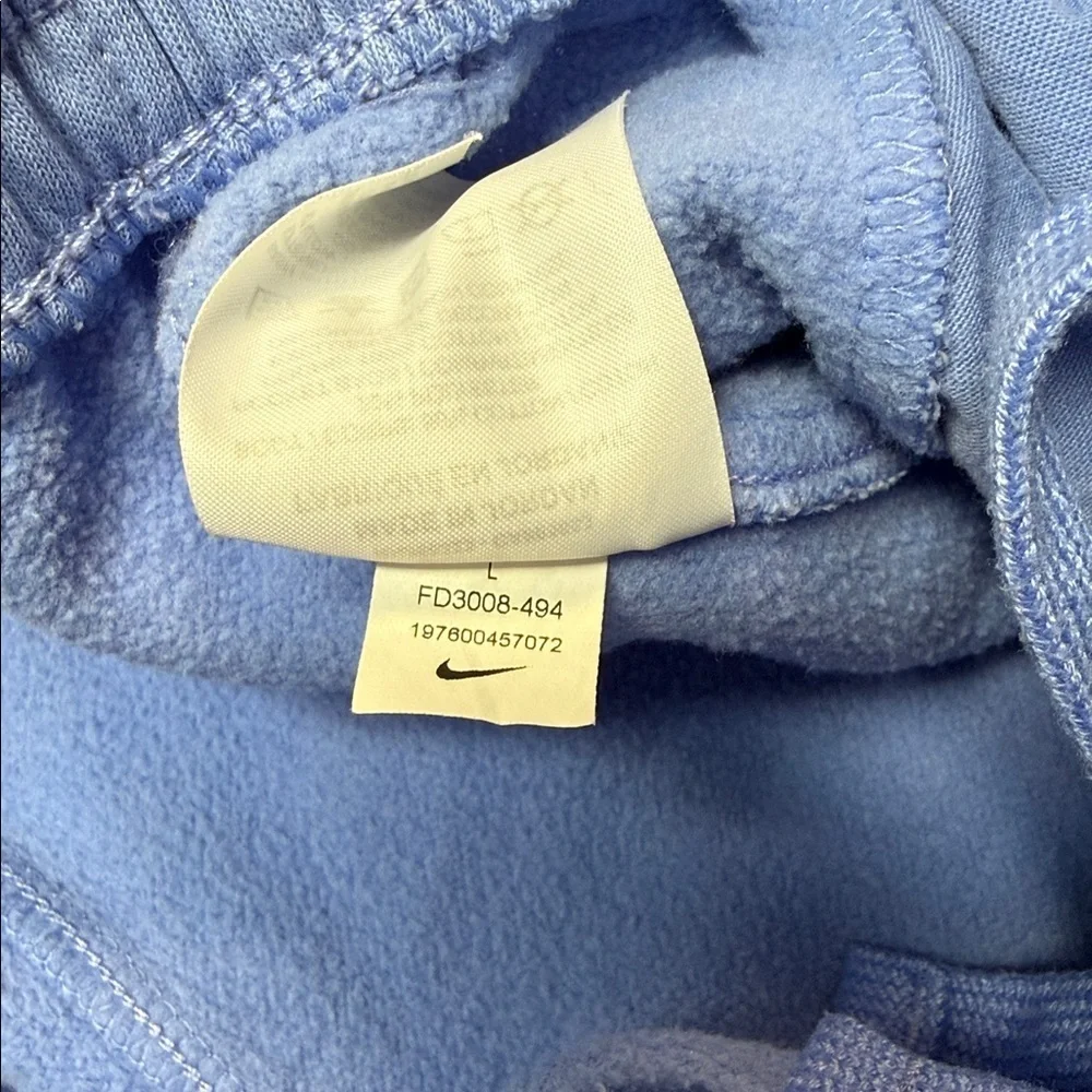 Nike: All Kids Fit Sportswear Club Fleece Joggers in Comet Blue & White, Size L